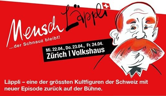 Mensch Läppli Tour 2026 - 22. bis 24. April 2026